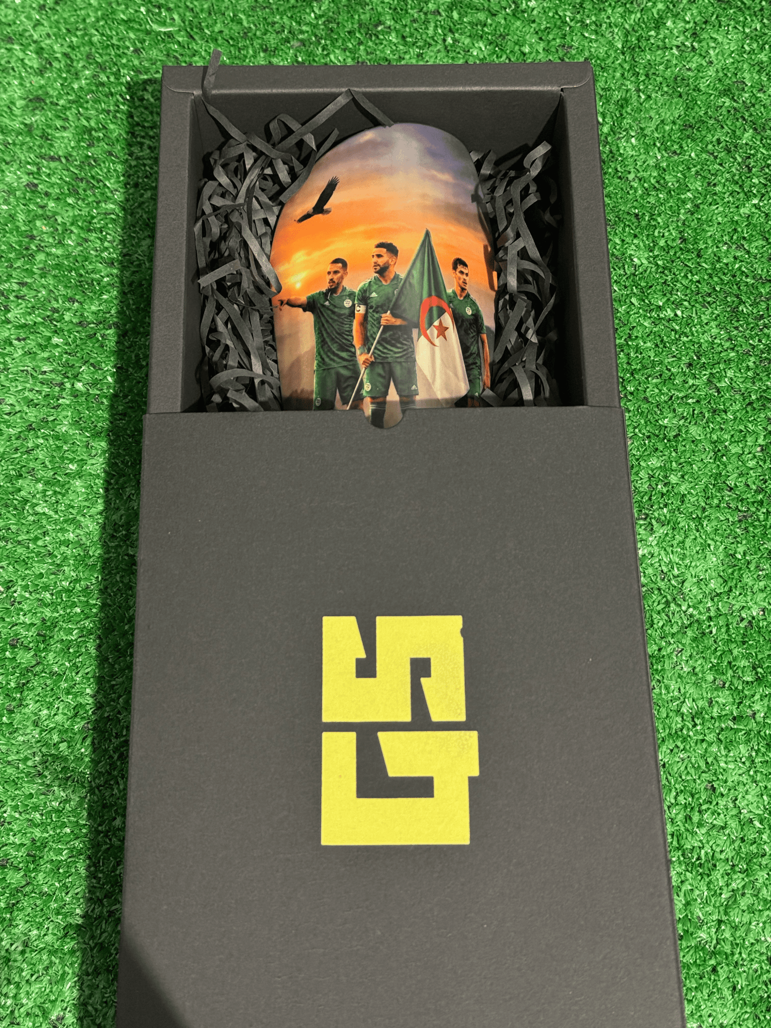 Protège - Tibias Personnalisés - Édition Algérie CAN 2025 - Goal ShieldGoal ShieldGoal ShieldXS