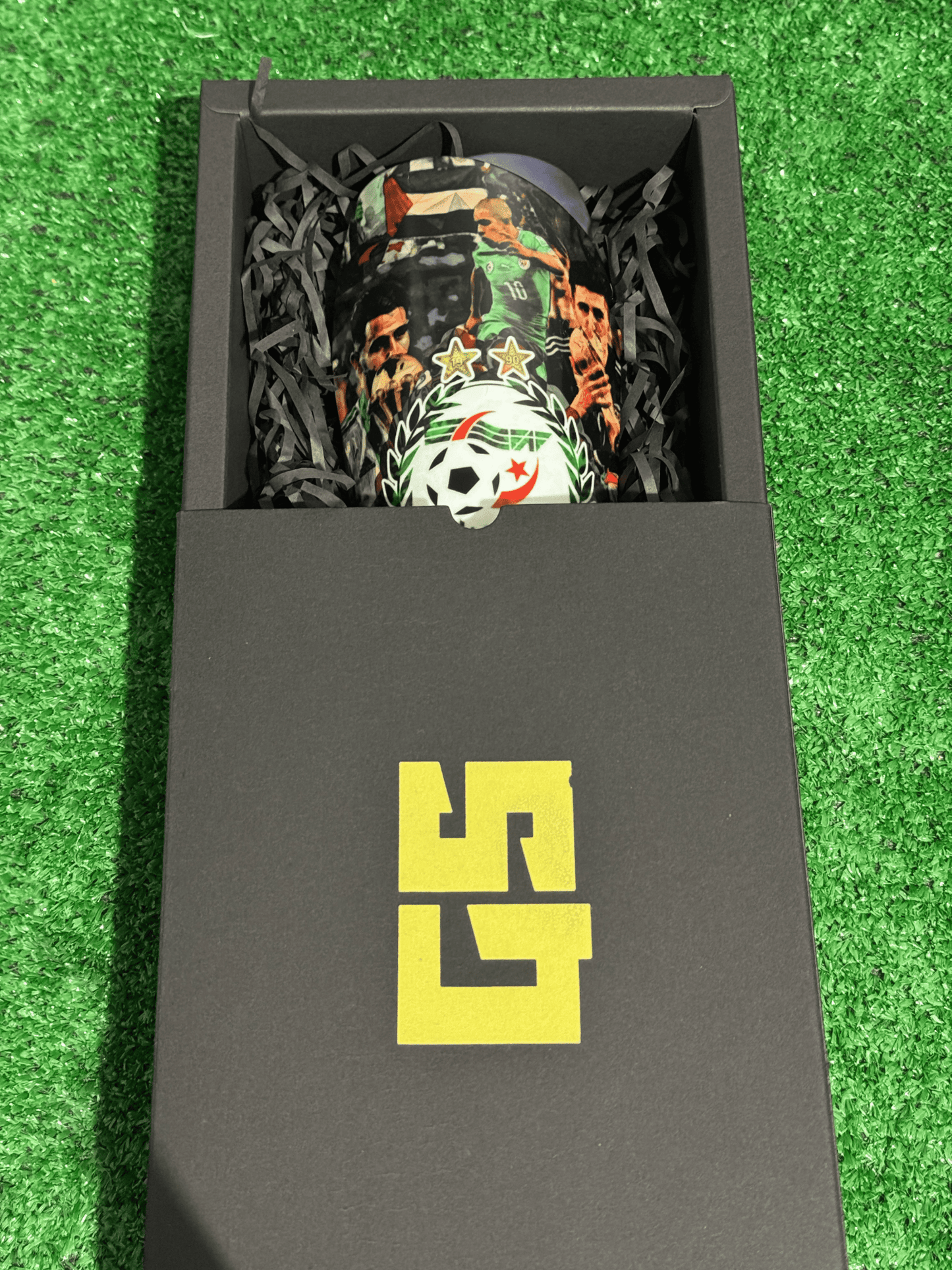 Protège - Tibias Personnalisés - Édition Algérie CAN 2025 - Goal ShieldGoal ShieldGoal ShieldXS