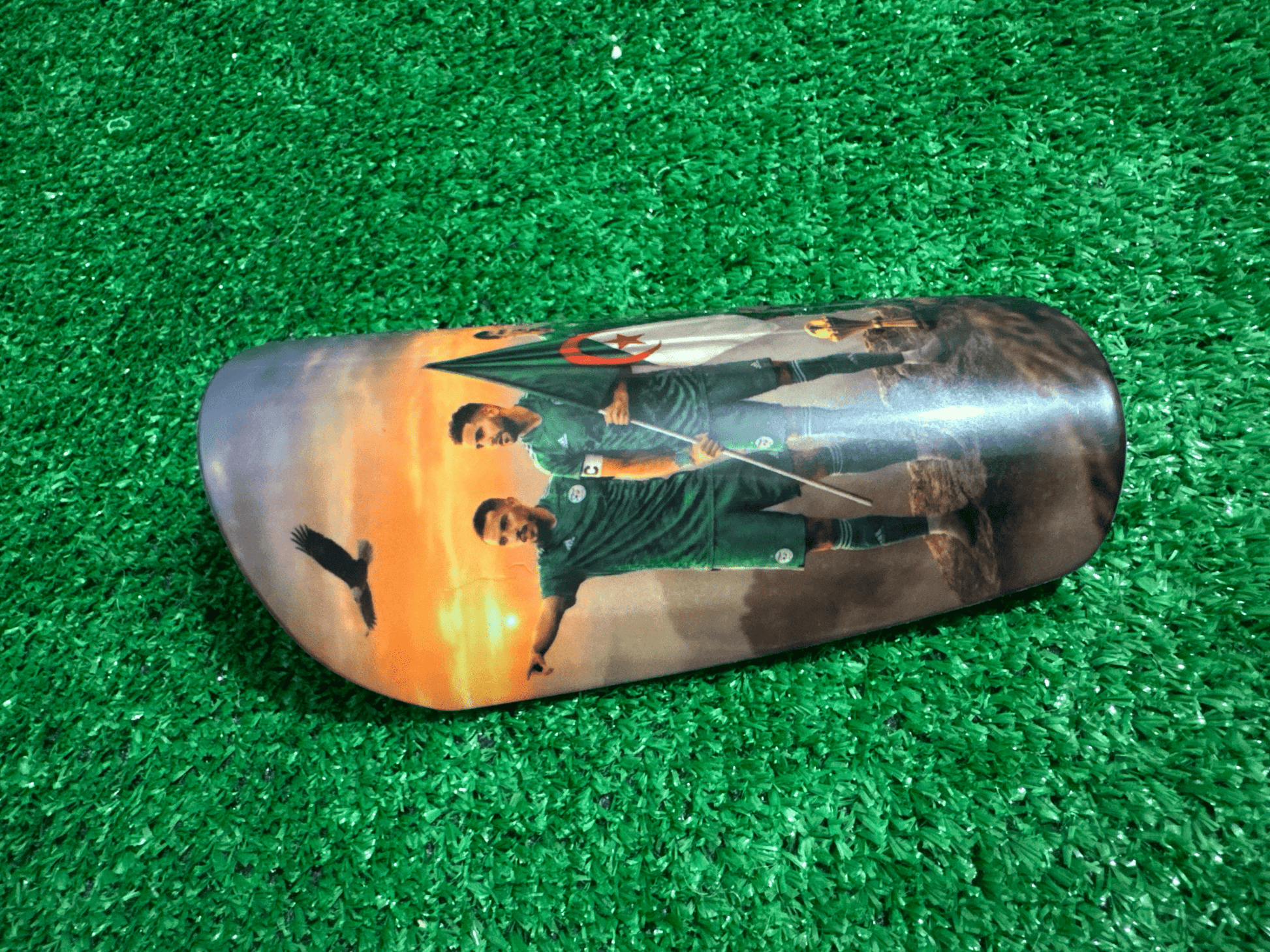 Protège - Tibias Personnalisés - Édition Algérie CAN 2025 - Goal ShieldGoal ShieldGoal ShieldXS