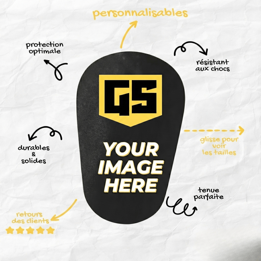 Protège - tibias personnalisés – Goal Shield - Goal ShieldGoal ShieldGoal ShieldXS